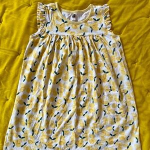 Girls Tea Lemon Dress or Tunic Top